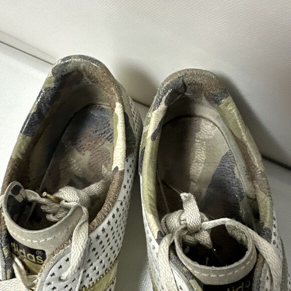 Adidas Superstar Sneaker Mens 12 Quickstrike 80s Style Shell Toe Camo Gold - Picture 4 of 16